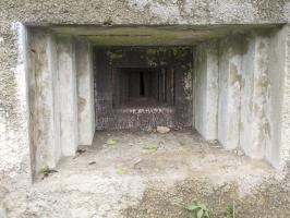 Ligne Maginot - MY10 - (Blockhaus lourd type STG / STG-FCR - Double) - Créneau mitrailleuse