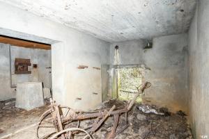 Ligne Maginot - MY10 - (Blockhaus lourd type STG / STG-FCR - Double) - L'entrée pour canon