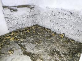 Ligne Maginot - PLANET - (Ouvrage d'infanterie) - Bloc 6
Emplacement du châssis, probablement en bois, qui supportait la mitrailleuse