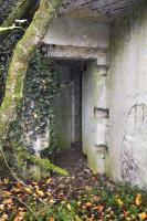 Ligne Maginot - SAINT WALFROY (4° BON - 155° RIF) - (PC de Quartier) - L'entrée de gauche
Les portes et les dormants n'ont pas été mis en place