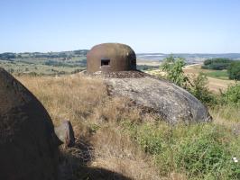 Ligne Maginot - SAPOGNE - (Ouvrage d'infanterie) - Cloche AM puis GFM vers la Vallée de la Chiers (ouvrage la Ferté)