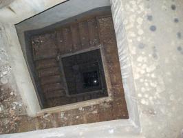 Ligne Maginot - SAPOGNE - (Ouvrage d'infanterie) - Puits de escalier