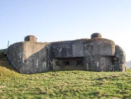 Ligne Maginot - THONNE LE THIL - (Casemate d'infanterie - Double) - Face gauche
