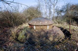 Ligne Maginot - THONNELLE - (Ouvrage d'infanterie) - Bloc 4
Vue de la tourelle