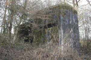 Ligne Maginot - G7 - (Blockhaus lourd type STG / STG-FCR - Simple) - Cet ouvrage, imposant, est construit à flanc de coteau et couvrait de son tir la vallée de la Chiers et la commune de Flabeuville.