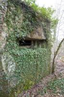 Ligne Maginot - G20 - (Blockhaus lourd type STG / STG-FCR - Simple) - Le creneau frontal