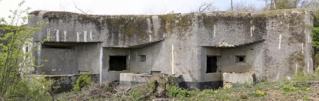 Ligne Maginot - LA HIGNY - (Casemate d'artillerie) - Totalement dégagée