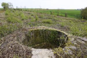 Ligne Maginot - LA HIGNY - (Casemate d'artillerie) - Emplacement de la cloche GFM
