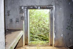 Ligne Maginot - LA HIGNY - (Casemate d'artillerie) - Entrée Matériel