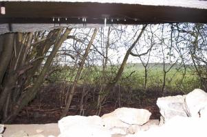 Ligne Maginot - MB8 - PAQUISEL - (Blockhaus pour canon) - Au travers des crenaux de tir