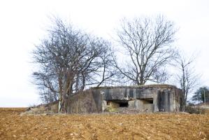 Ligne Maginot - MB9 - HARNEVAUX - (Blockhaus pour canon) - 