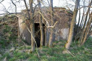 Ligne Maginot - MB10 - (Blockhaus pour canon) - L'entrée de l'ouvrage