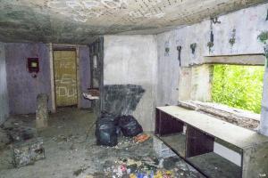 Ligne Maginot - MB25 - (Blockhaus pour canon) - L'intérieur