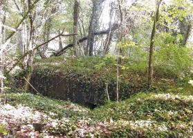 Ligne Maginot - MB28 - (Blockhaus pour arme infanterie) - Face arrière