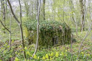 Ligne Maginot - MBA2 - (Blockhaus pour arme infanterie) - La face avant