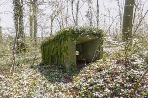 Ligne Maginot - MBA2 - (Blockhaus pour arme infanterie) - L'arrière       