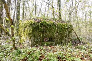 Ligne Maginot - MBA3 - (Blockhaus pour arme infanterie) - La face avant