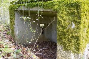 Ligne Maginot - MBA3 - (Blockhaus pour arme infanterie) - La face arrière       