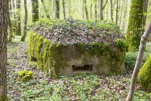 Ligne Maginot - MBA4 - (Blockhaus pour arme infanterie) - La face avant
