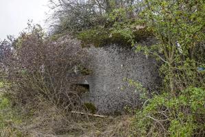 Ligne Maginot - MB35 - LA GRAVETTE - (Blockhaus pour arme infanterie) - Créneau en direction de la casemate Mb351