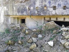 Ligne Maginot - MB42 - (Blockhaus lourd type STG / STG-FCR - Simple) - Les créneaux de tir de l'extérieur