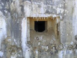 Ligne Maginot - MB42 - (Blockhaus lourd type STG / STG-FCR - Simple) - Les créneaux de tir de l'extérieur
