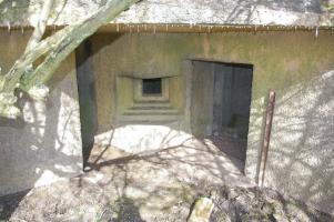 Ligne Maginot - MB151 - (Blockhaus pour canon) - Les entrées