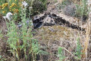Ligne Maginot - MO3 - HAUT DE SALOMON - COTE 317 - (Observatoire d'artillerie) - En ruines, encombré de diverses ferrailles
