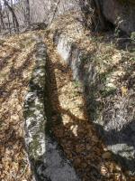 Ligne Maginot - PLANET (Ouvrage d'infanterie) - Tranchée nord ouest
2.  
(Voir le plan des tranchées joint à cette page)