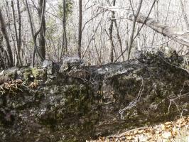 Ligne Maginot - PLANET (Ouvrage d'infanterie) - Tranchée nord ouest
4. Possible reste d'un petit observatoire sur le parapet.