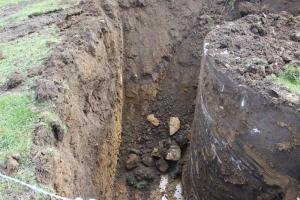 Ligne Maginot - Mt131 ( Cuve pour arme d'infanterie ) - Cette cuve se trouvait sur un terrain acquis par un particulier. Elle est à présent disparue. Les photos qui ont été prises lors de son démantellement.
Le chantier
