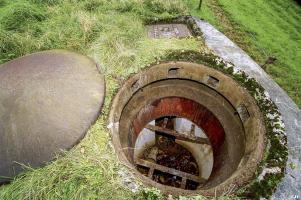 Ligne Maginot - MT134 - (Cuve pour arme d'infanterie) - 