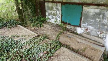 Ligne Maginot - SAINT JEAN - MARVILLE - (Stand de tir) - Emplacement pour positionner un 25 mm antichar 