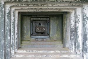 Ligne Maginot - MICHELSBERG - A22 - (Ouvrage d'artillerie) - Entrée mixte
Créneau JM