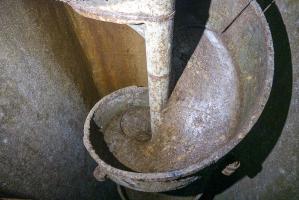 Ligne Maginot - MICHELSBERG - A22 - (Ouvrage d'artillerie) - Bloc 6
Toboggan pour les douilles