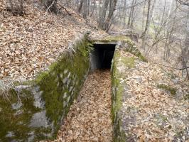 Ligne Maginot - PLANET - (Ouvrage d'infanterie) - Tranchée sud est
2. Extrémité de la tranchée au niveau de Planet 5