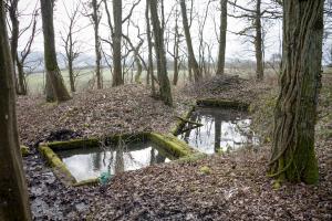 Ligne Maginot - ACA3 - BAMBESCH - (Casemate d'artillerie) - Bassin à proximité immédiate de la casemate