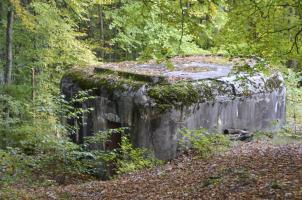 Ligne Maginot - BLOCHMONT - (Observatoire d'artillerie) - Vue de l’arrière de l’observatoire
