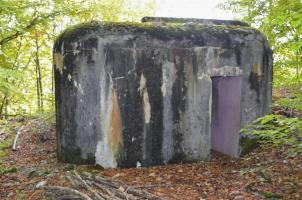 Ligne Maginot - BLOCHMONT - (Observatoire d'artillerie) - Vue extérieure sur l'entrée