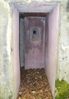 Ligne Maginot - BLOCHMONT - (Observatoire d'artillerie) - Couloir d'entrée avec créneau de tir 