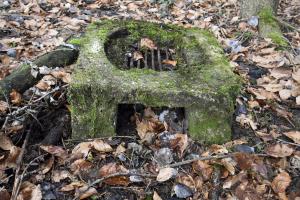 Ligne Maginot - BLOCHMONT EST - (Blockhaus pour arme infanterie) - Petit barbecue en béton
