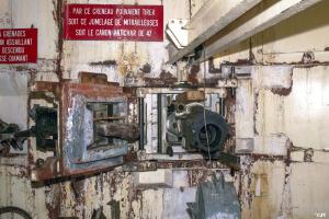 Ligne Maginot - FERMONT - A2 - (Ouvrage d'artillerie) - Entrée munitions
Chambre de tir JM/47
