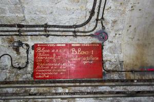 Ligne Maginot - FERMONT - A2 - (Ouvrage d'artillerie) - Signalisation dans les galeries de l'ouvrage