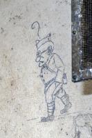 Ligne Maginot - FERMONT - A2 - (Ouvrage d'artillerie) - Chambre de troupe
Graffiti