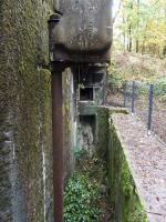 Ligne Maginot - BASSE PARTHE OUEST - C45 - (Casemate d'infanterie - Simple) - Le fossé avec son créneau de défense