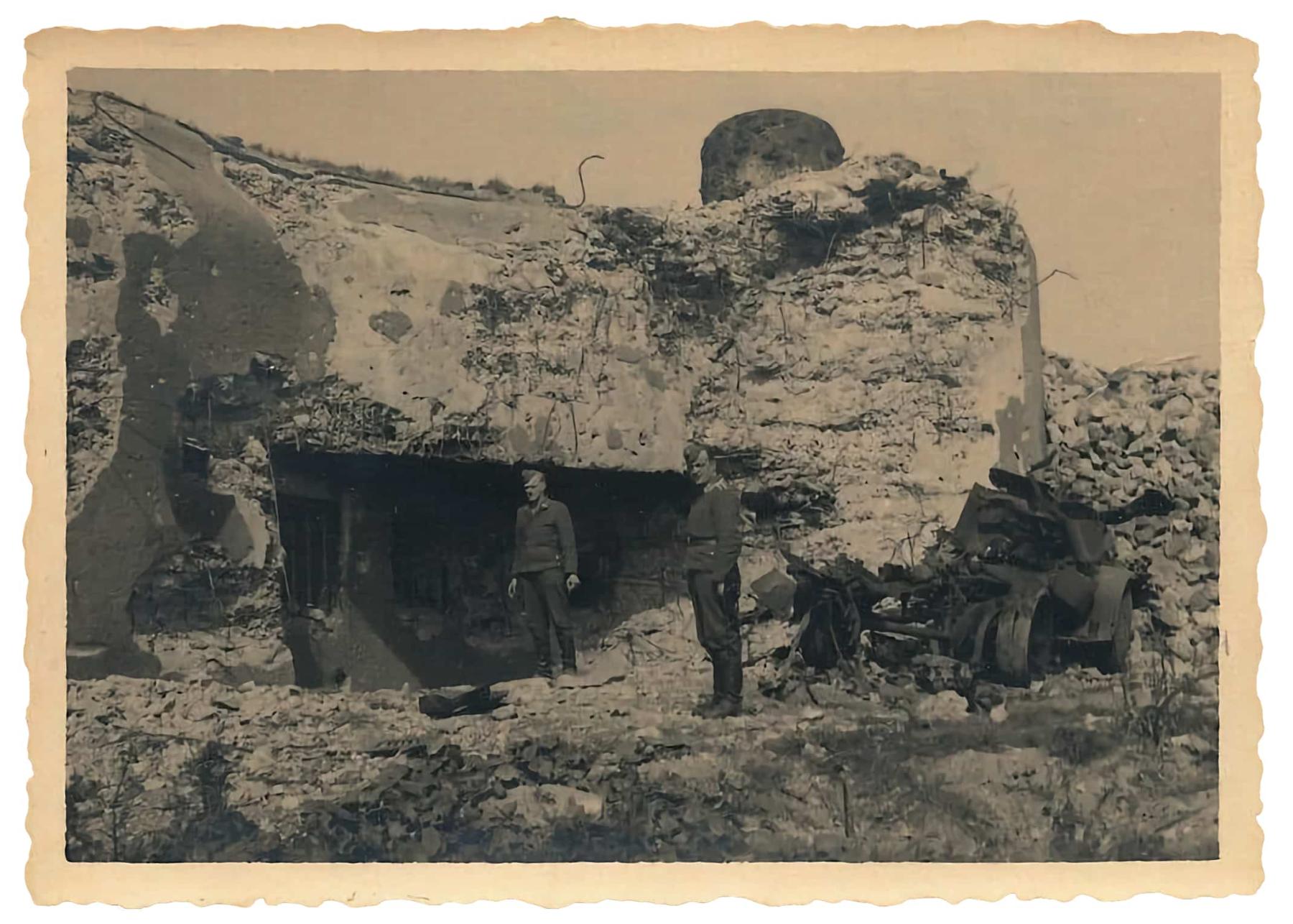 Ligne Maginot - HERONFONTAINE - (Casemate d'infanterie - Simple) - Photo supposée comme étant de la casemate de Héronfontaine - Inconnu