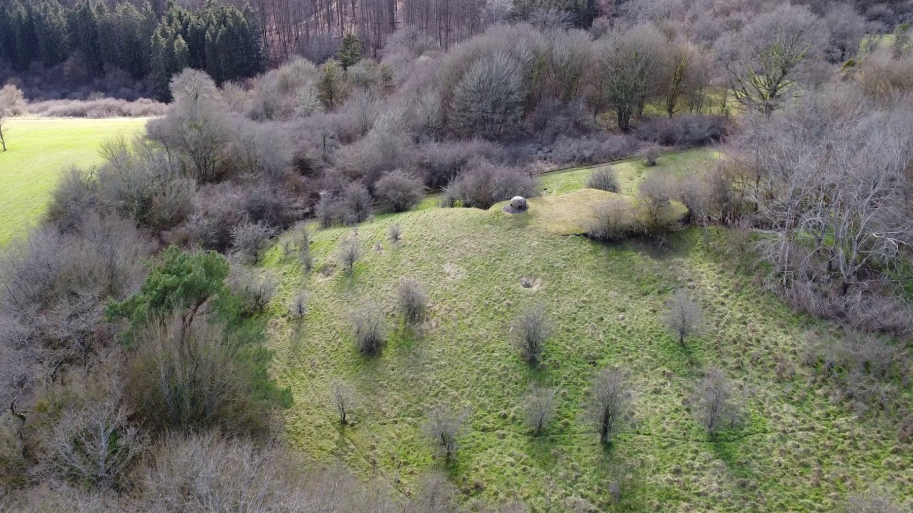 Ligne Maginot - LEMBACH - (Ouvrage d'infanterie) - Bloc 1
Vue aérienne du bloc - luc .j