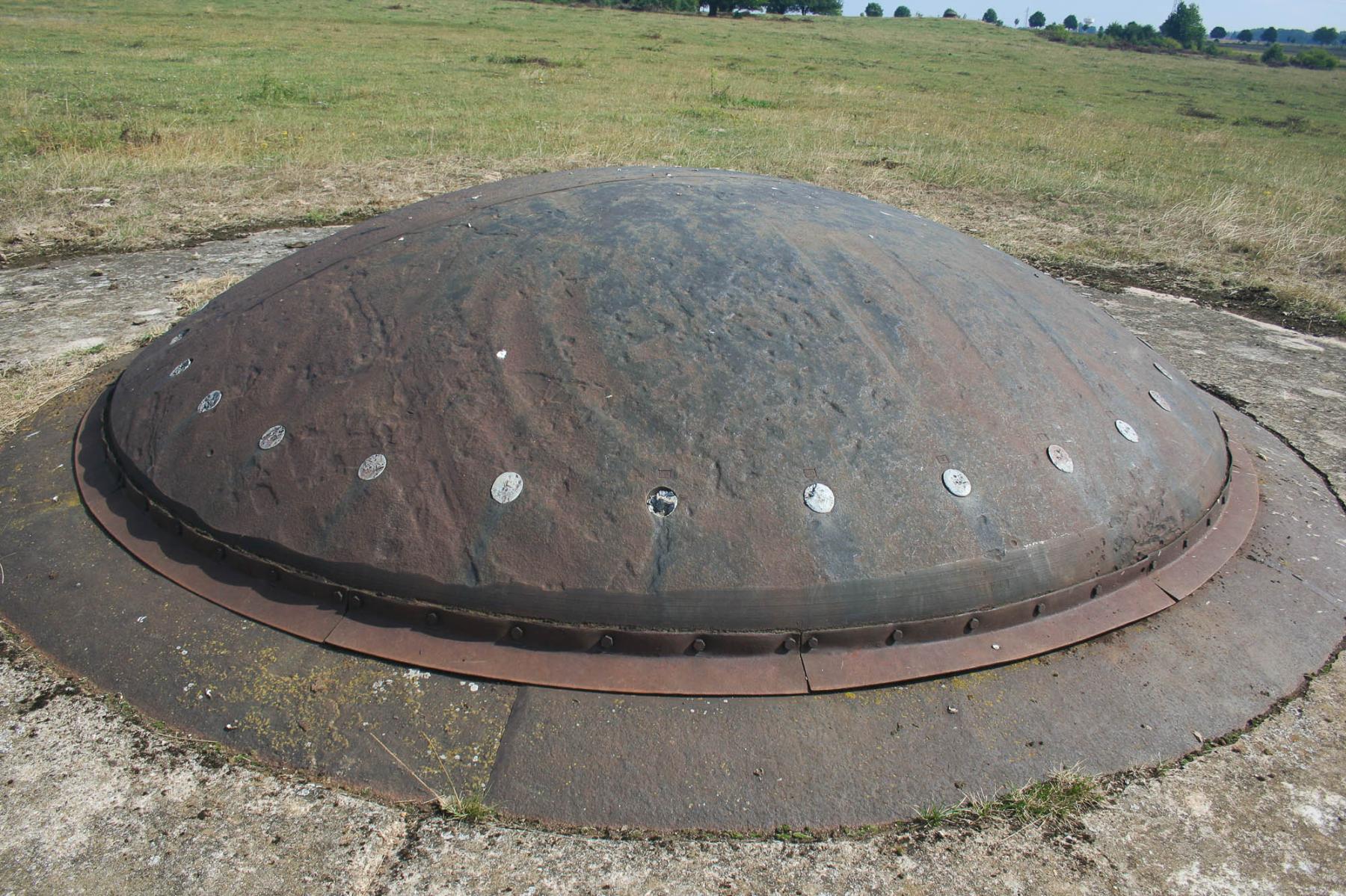 Ligne Maginot - BREHAIN - A6 - (Ouvrage d'artillerie) - Bloc 4
Tourelle 75 mle 33 - Michel Teiten