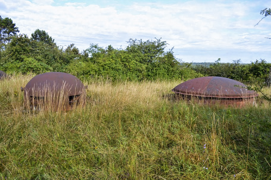 Ligne Maginot - MOLVANGE - A9 - (Ouvrage d'artillerie) - Bloc 8
Tourelle pour deux canons de 75 modèle 33