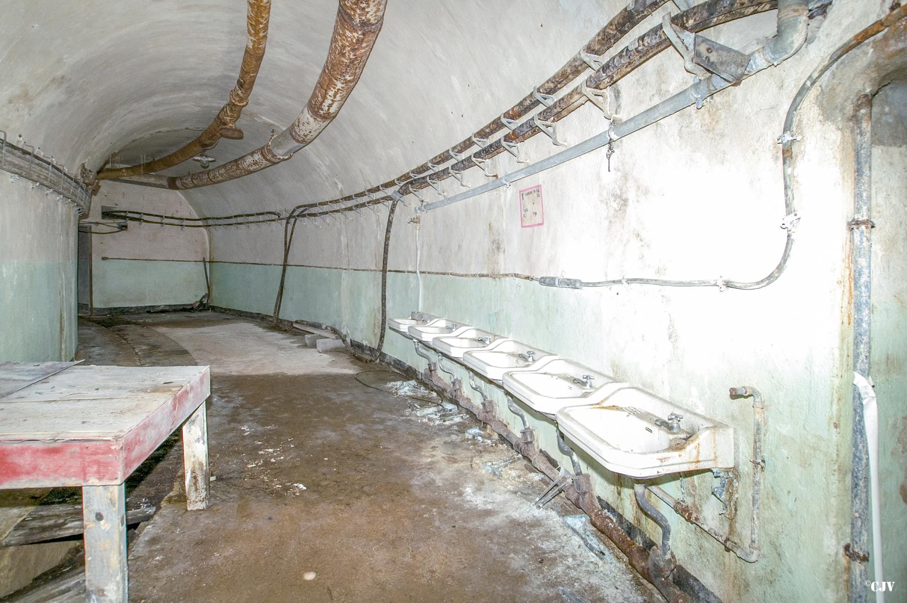 Ligne Maginot - MOLVANGE - A9 - (Ouvrage d'artillerie) - M1
Le magasin réaménagé - Lia VERMEULEN